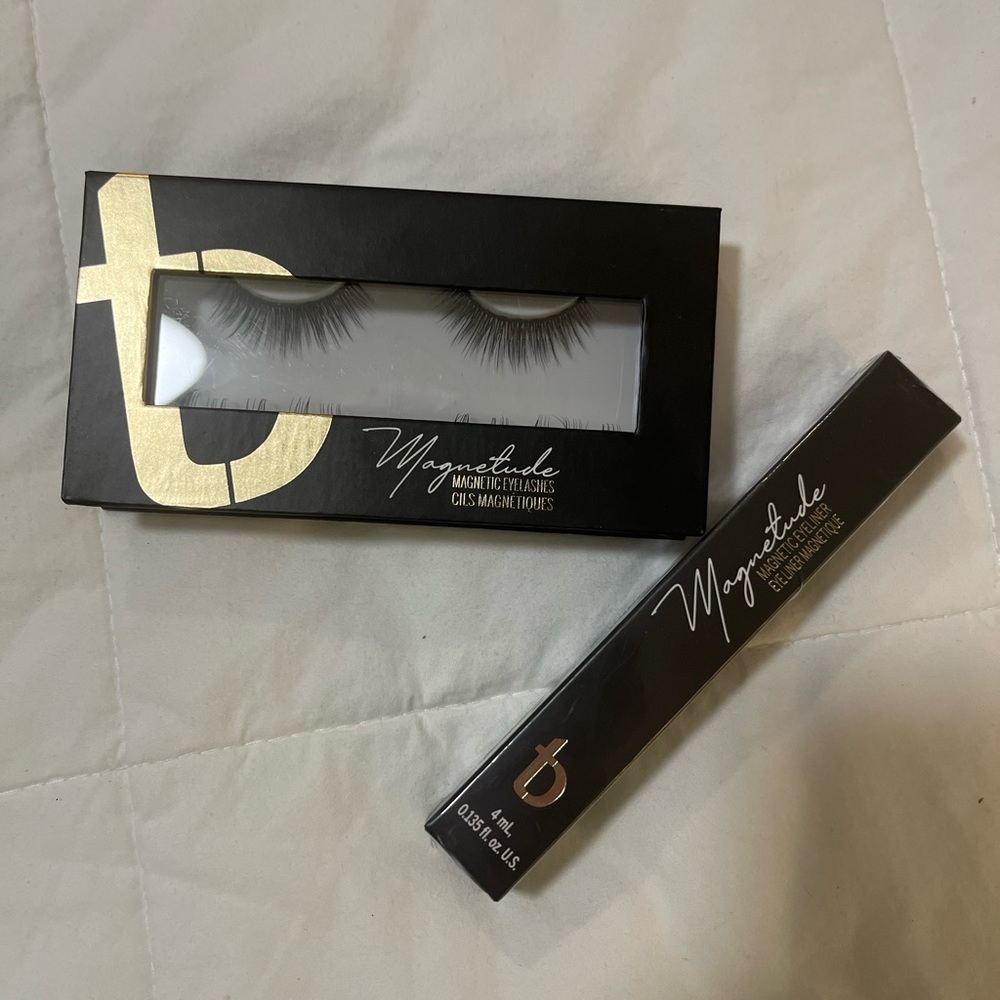 Magnetude magnetic lashes, tori Belle - and magnetic eyeliner
